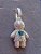 PINGENTE MENINO PRATA 925 COM ZIRCÔNIAS BRANCO COM AZUL. MED 3,1CM ROMMANEL 840359 - Imagem 3