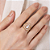 MAXI ANEL GOTA FOLHEADO A OURO COM ZIRCÔNIAS ROMMANEL 513676 - Imagem 4