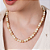 GARGANTILHA FOLHEADO A OURO COM BOLAS E PÉROLAS. MED 45CM ROMMANEL 532692 - Imagem 3