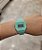 RELÓGIO FEMININO DIGITAL RETANGULAR VERDE COM PULSEIRA DE SILICONE ROMMANEL 650196 - Imagem 3