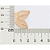 BRINCO ASA DE BORBOLETA FOLHEADO A OURO. MED 2,6CM ROMMANEL 527676 - Imagem 3
