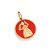 PINGENTE MEDALHA FOLHEADO A OURO IANSÃ COM APLICAÇÃO DE RESINA. MED 3,6CM ROMMANEL 543005 - Imagem 1