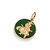 PINGENTE MEDALHA FOLHEADO A OURO OXÓSSI COM APLICAÇÃO DE RESINA. MED 3,6CM ROMMANEL 543004 - Imagem 1
