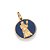 PINGENTE MEDALHA FOLHEADO A OURO OXUM COM APLICAÇÃO DE RESINA. MED 3,6CM ROMMANEL 543001 - Imagem 1