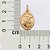 PINGENTE MEDALHA OVAL FOLHEADO A OURO SÃO MIGUEL ARCANJO. MED 2,8CM ROMMANEL 542891 - Imagem 3