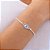 BRACELETE PRATA 925 PINGENTE OLHO GREGO COM ZIRCÔNIA. MED 6CM DE DIÂMETRO ROMMANEL 850141 - Imagem 3