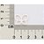 BRINCO PRATA 925 BORBOLETA LISA. MED 2,1CM ROMMANEL 820354 - Imagem 3
