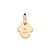PINGENTE INFANTIL FOLHEADO A OURO MINNIE COM APLICAÇÃO DE RESINA. MED 1,6CM ROMMANEL 543026 - Imagem 4