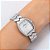 RELÓGIO FEMININO ANALÓGICO SOCIAL PRATA PULSEIRA DE ELOS ENTRELAÇADOS ROMMANEL 650235 - Imagem 3