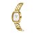 RELÓGIO FEMININO ANALÓGICO SOCIAL DOURADO PULSEIRA DE ELOS ENTRELAÇADOS ROMMANEL 650234 - Imagem 2