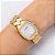 RELÓGIO FEMININO ANALÓGICO SOCIAL DOURADO PULSEIRA DE ELOS ENTRELAÇADOS ROMMANEL 650234 - Imagem 3