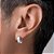 ARGOLA MASCULINA MARTELADO AÇO 316L. MED 1,4CM ROMMANEL 220043 - Imagem 4