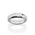 ANEL MASCULINO MARTELADO AÇO 316L ROMMANEL 210109 - Imagem 1