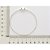 PULSEIRA PRATA 925 RABO DE RATO FECHO FORMATO CORAÇÃO. MED 20CM ROMMANEL 850144 - Imagem 2