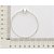 PULSEIRA PRATA 925 RABO DE RATO FECHO FORMATO CORAÇÃO. MED 18CM ROMMANEL 850143 - Imagem 2