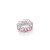 BERLOQUE PASSANTE PRATA 925 COM ZIRCÔNIAS ROSA. MED 0,7CM ROMMANEL 840376 - Imagem 1