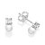 BRINCO BOLA PRATA 925 COM ZIRCÔNIAS. MED 0,7CM ROMMANEL 820359 - Imagem 1