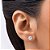 BRINCO SOLITÁRIO PRATA 925 FLOR COM ZIRCÔNIAS. MED 0,6CM ROMMANEL 820352 - Imagem 4