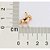 PINGENTE FOLHEADO A OURO CAVALO COM APLIQUE DE RESINA. MED 1,7CM ROMMANEL 543039 - Imagem 3