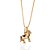 PINGENTE FOLHEADO A OURO CAVALO COM APLIQUE DE RESINA. MED 1,7CM ROMMANEL 543039 - Imagem 2