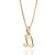 PINGENTE FOLHEADO A OURO NOTA MUSICAL. MED 1,9CM ROMMANEL 543035 - Imagem 2