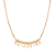 GARGANTILHA BOIADEIRA FOLHEADO A OURO. MED 50CM ROMMANEL 532704 - Imagem 1