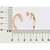 BRINCO SILHUETA DE CAVALO FIO TRIPLO FOLHEADO A OURO. MED 2,8CM ROMMANEL 527725 - Imagem 3