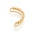 PIERCING DE PRESSÃO FOLHEADO A OURO FORMADO POR ESFERAS. MED 2,6CM ROMMANEL 526604 - Imagem 1