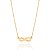 GARGANTILHA FOLHEADO A OURO INFINITO. MED 45CM ROMMANEL 532126 - Imagem 1