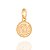 PINGENTE INFANTIL FOLHEADO A OURO MEDALHA ANJO DA GUARDA. MED 1,90CM ROMMANEL 542214 - Imagem 1
