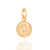 PINGENTE INFANTIL FOLHEADO A OURO MEDALHA ANJO DA GUARDA. MED 1,90CM ROMMANEL 542214 - Imagem 8