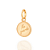 PINGENTE INFANTIL FOLHEADO A OURO MEDALHA ANJO DA GUARDA. MED 1,90CM ROMMANEL 542214 - Imagem 2