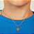 PINGENTE INFANTIL FOLHEADO A OURO MEDALHA ANJO DA GUARDA. MED 1,90CM ROMMANEL 542214 - Imagem 9