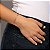 PULSEIRA FOLHEADO A OURO ELOS CORAÇÕES VAZADOS. MED 19CM ROMMANEL 550683 - Imagem 2