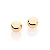 BRINCO FOLHEADO A OURO BOLA LISA. MED 6MM ROMMANEL 520350 - Imagem 1