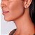 ARGOLA LISA FOLHEADO A OURO. MED 0,90CM ROMMANEL 526329 - Imagem 2
