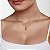 PINGENTE FOLHEADO A OURO MENINA. MED 0,9CM ROMMANEL 540176 - Imagem 2