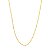 CORRENTE FOLHEADO A OURO FIO ELO MIMOSA. MED 50CM ROMMANEL 530336 - Imagem 1