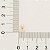 BRINCO INFANTIL FOLHEADO A OURO TESOURA. MED 0,8CM ROMMANEL 522826 - Imagem 3