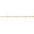 PULSEIRA INFANTIL FOLHEADO A OURO BOLAS DE 4 MM. MED 14CM ROMMANEL 550193 - Imagem 2