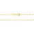 CORRENTE FOLHEADO A OURO ELOS CORAÇÕES. MED 35CM ROMMANEL 531493 - Imagem 2