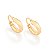 ARGOLA LISA INFANTIL FOLHEADO A OURO. MED 1,5CM ROMMANEL 520763 - Imagem 1