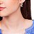 ARGOLA LISA FOLHEADO A OURO FORMATO OVAL. MED 2,4CM ROMMANEL 520808 - Imagem 2