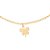 TORNOZELEIRA FOLHEADO A OURO BORBOLETA. MED 25CM ROMMANEL 550611 - Imagem 2