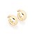 ARGOLA LISA FOLHEADO A OURO ARO LARGO. MED 1,5CM ROMMANEL 523819 - Imagem 1