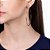 ARGOLA GRANDE ARO FINO FOLHEADO A OURO. MED 7CM ROMAMNEL 522925 - Imagem 3