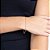 PULSEIRA FOLHEADO A OURO FIO CINGAPURA. MED 18/19 CM ROMMANEL 550417 - Imagem 2
