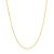 CORRENTE FOLHEADO A OURO FIO MEIA CORDA. MED 50CM ROMMANEL 530301 - Imagem 1