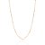 GARGANTILHA FOLHEADO A OURO BOLAS DE 2,5MM. MED 42CM ROMMANEL 530291 - Imagem 1