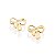 BRINCO INFANTIL FOLHEADO A OURO LAÇO. MED 0,9CM ROMMANEL 524635 - Imagem 1